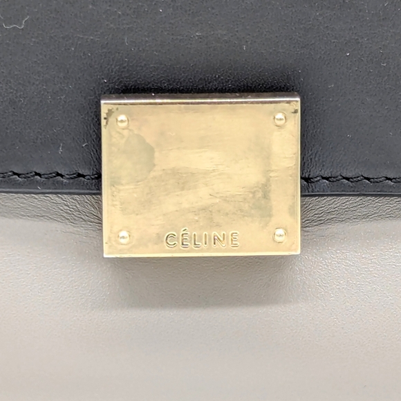 Celine Medium tri-color Trapeze - Picture 6 of 14